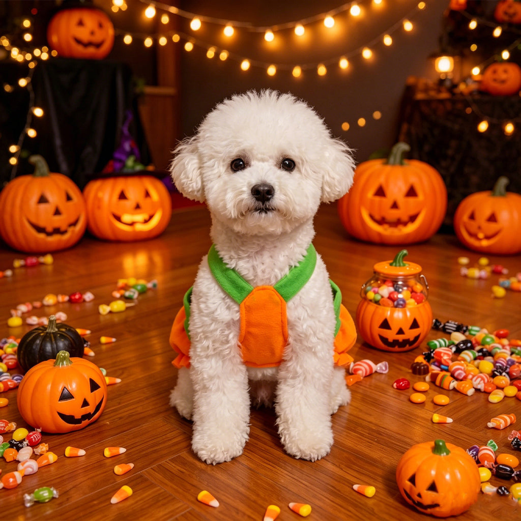 Pumpkin Pet Halloween Costume