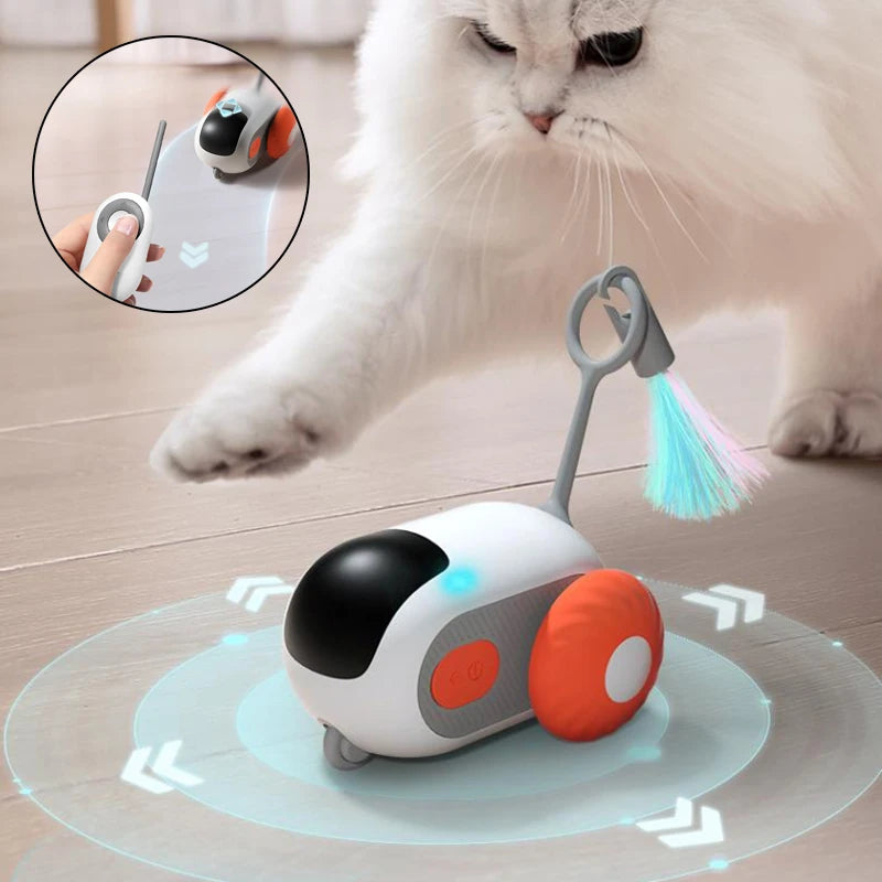 Remote-Control Interactive Cat Car Toy