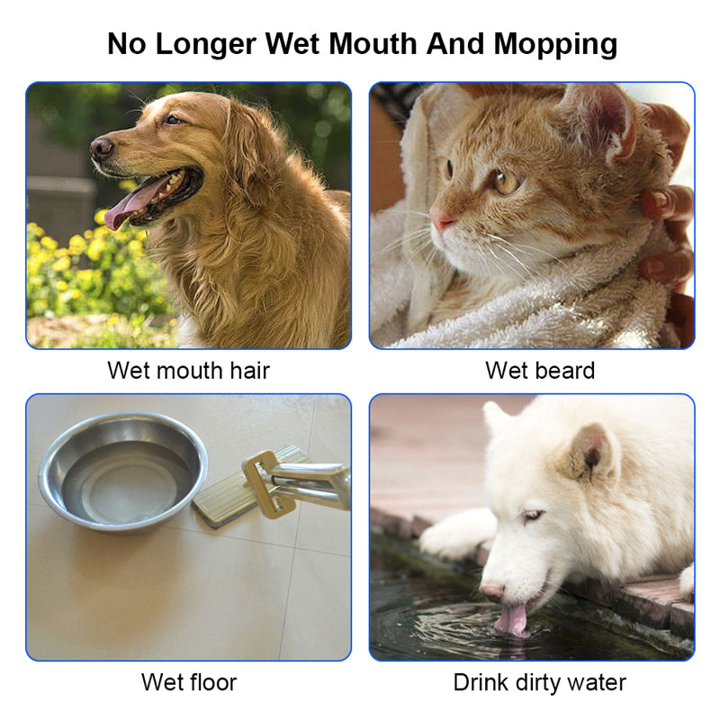 1.5L Anti-Spill Pet Water Bowl