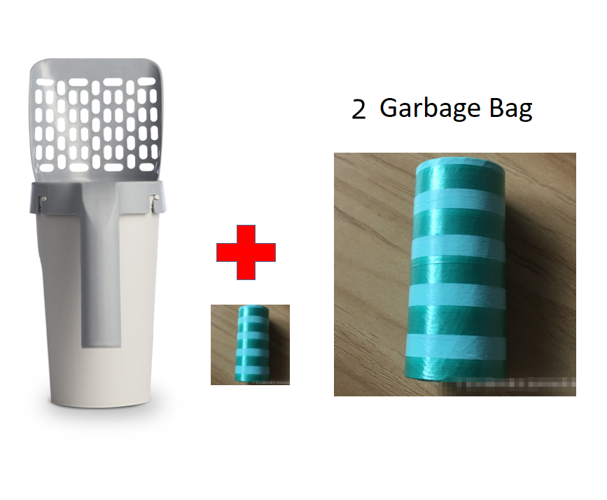 Cat Litter Scoop & Storage Set