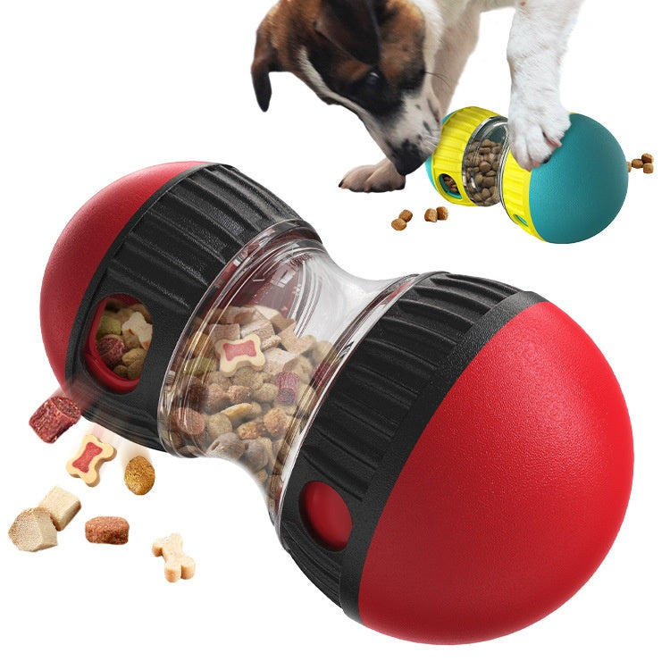 Food-Dispensing Tumbler Dog Toy