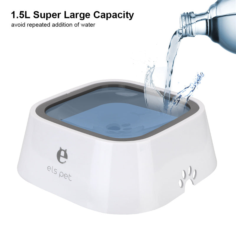1.5L Anti-Spill Pet Water Bowl