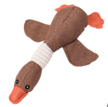Plush Squeaky Puzzle Dog Toy