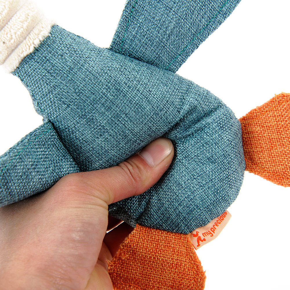 Plush Squeaky Puzzle Dog Toy