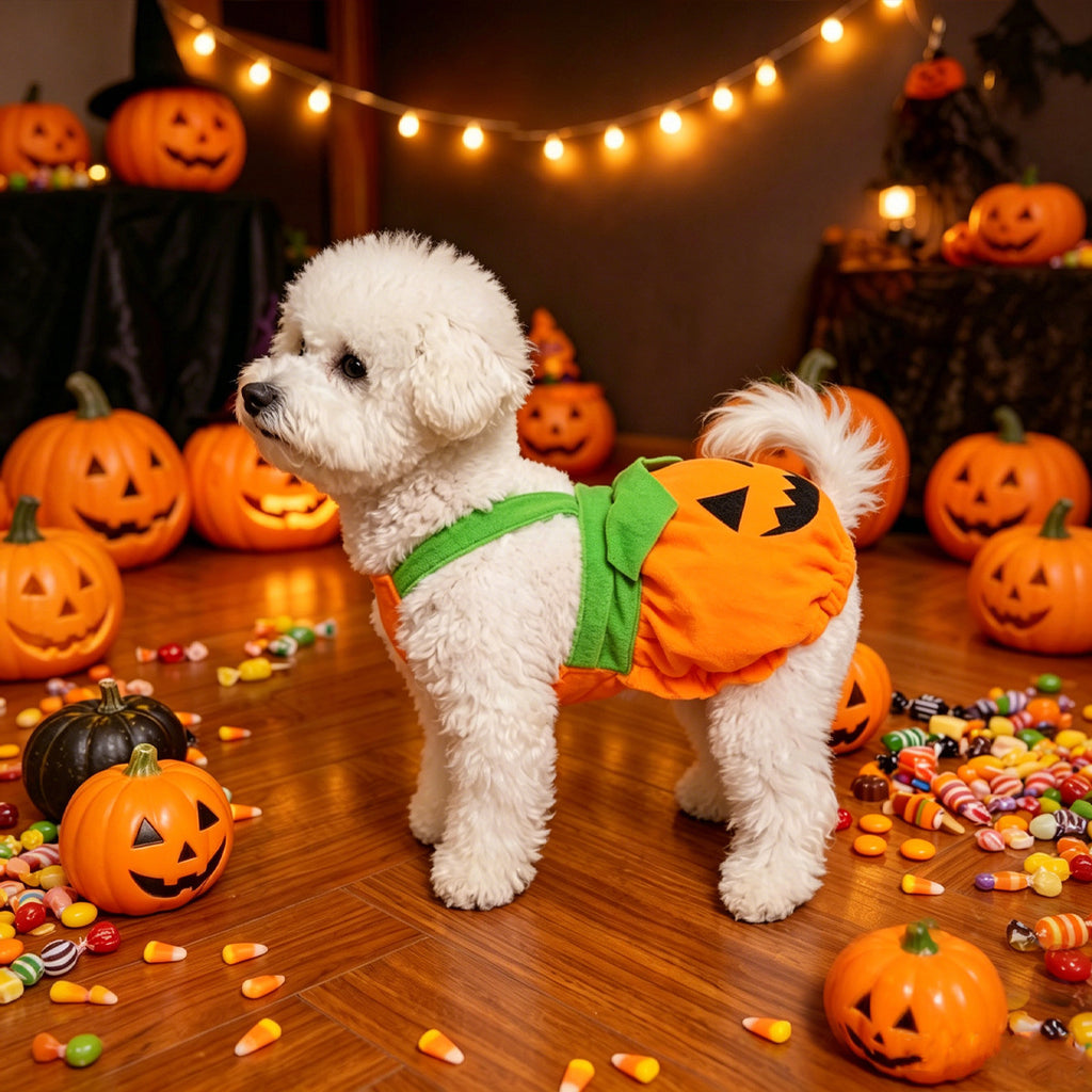 Pumpkin Pet Halloween Costume