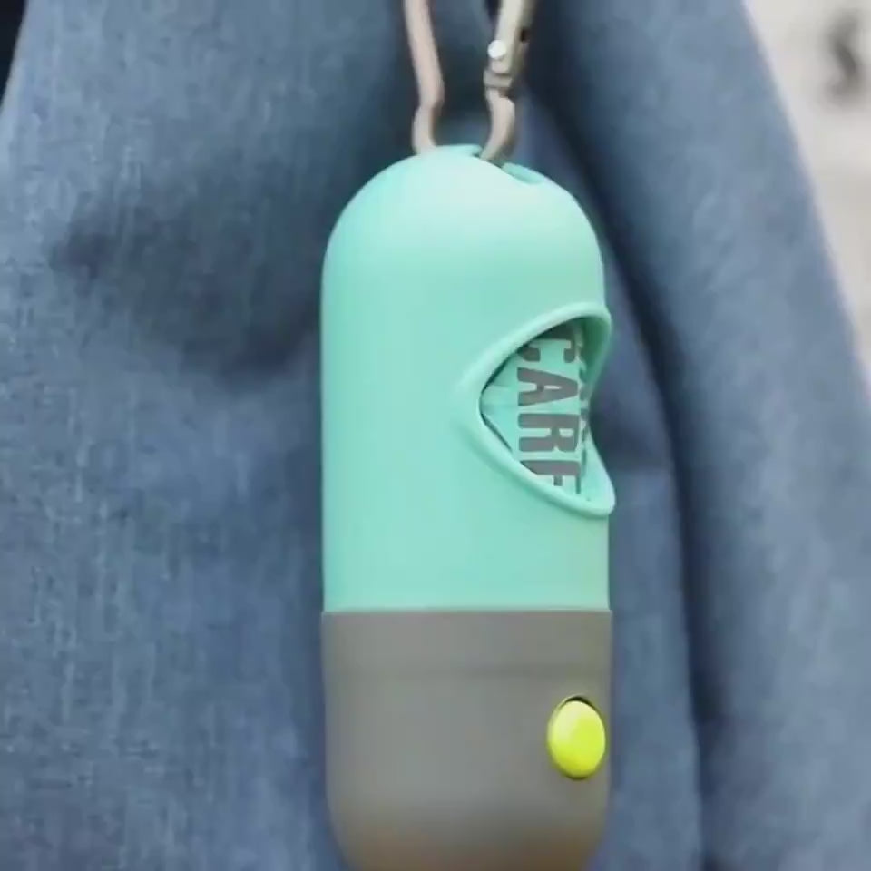LED Dog Waste Bag Dispenser